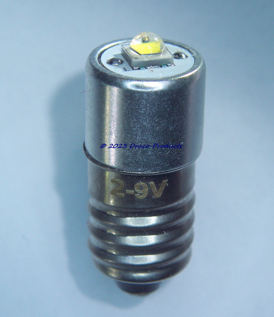 Cree Universal (+or-) Polarity 250 Lumen LED 5W MES E10 Screw Bulb for 2.6-9V
