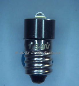 Bright 5W Cree LED E10 bulb Upgrade 360 Lumen All Polarity & Universal Voltage for Lantern 4D, 4-Cell 6V Lantern