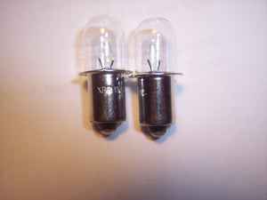 2X of XPR18 326 Lumen Xenon PR Base Bulb 18V 0.6A for Tool Lights Flashlights