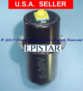 Epistar Value 3W LED Worklight Upgrade 9.6v 12v 18v 6.5-30V Universal Polarity (+or-)