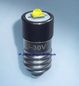 Cree LED Bulb 5-Watt 6-18 Volt Hitachi, Dewalt, Tool Upgrade E10 Non-Polarity