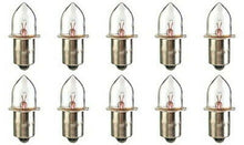 10X PR2 Miniature PR Base Lamp Bulb 2.38V 0.5A for  "2D" Cell Battery Flashlight