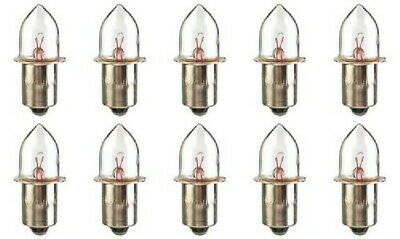10X PR2 Miniature PR Base Lamp Bulb 2.38V 0.5A for  
