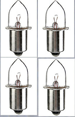 4X PR2 Miniature PR Base Lamp Bulb 2.38V 0.5A for  