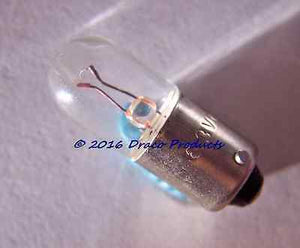#44 Miniature Ba9S 6.3V .15A Bulb lamp for Radio Appliance Auto Indicator 3000Hr