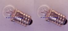 2-Pack Replacement Lamp 11mm for Elenco SNAP CIRCUITS 6SCL4 BULB 3.7, 4.5v .3A