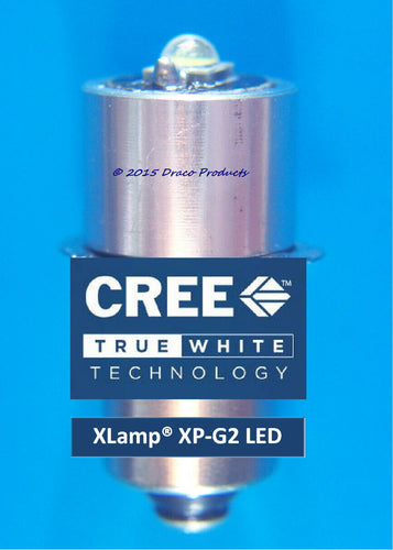 Cree 5 Watt XP-G2 LED Bulb FOR: 24 Volt Black-Decker FSL24 Cordless TOOL light