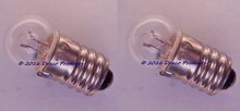 2-PK Replacement Lamp 11mm for Elenco SNAP CIRCUITS 6SCL2B BULB 6V 6.2V 6.3V .5A